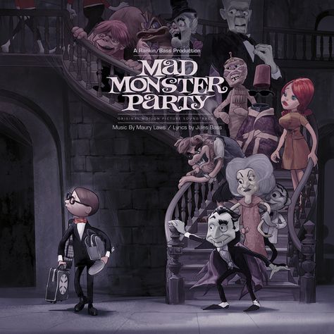 Mad Monster Party Mad Monster Party, Clay Mation, Boris Karloff, Motion Animation, Universal Monsters, Classic Monsters, Monster Party, Classic Horror, Lp Vinyl