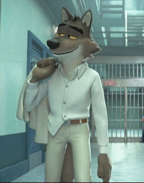 Fox From Bad Guys, The Wolf From Bad Guys, Hear Me Out Disney Characters, Disney Characters Pfp, Wolf From Bad Guys, Bad Guys Wolf, Mr Wolf Bad Guys, The Bad Guys Mr Wolf, Wolf Cartoon