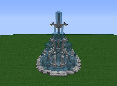 Garden Minecraft, Minecraft Fountain, Villa Minecraft, Construction Minecraft, Minecraft Kingdom, Minecraft Garden, Minecraft Idea, Mine Minecraft, Minecraft Statues