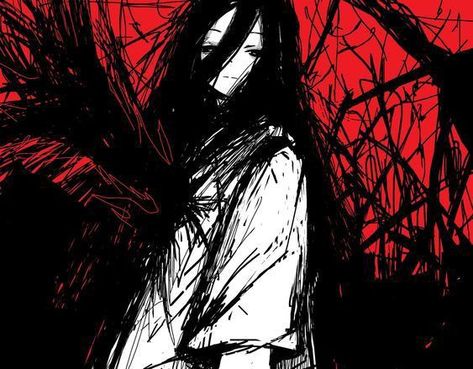 Cybergoth Anime, Bahasa Jepun, Creepy Core, Arte Grunge, Red Icons:), Dark Art Illustrations, Scary Art, Creepy Art, Dark Anime