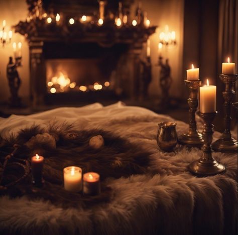 Rh Dorm, Fantasy Settings, Spooky Tattoos, Dorm Ideas, Primary Bedroom, Fantasy Setting, Bedroom Ideas, Fireplace, Bedroom Decor