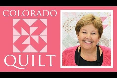 The Colorado Quilt: Easy Quilting Tutorial with Jenny Doan of Missouri Star Quilt Co Colorado Quilt, Jenny Doan Tutorials, Quilt Tutorial Video, Missouri Quilt Tutorials, Msqc Tutorials, Missouri Quilt Company, Missouri Star Quilt Company Tutorials, Missouri Star Quilt Tutorials, Quilt Easy