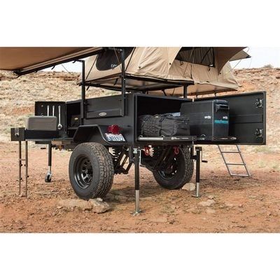 Smittybilt Scout Trailer - 87400 - Smittybilt Diy Camping Gear, Tent Trailer Camping, Bbq Trailer, Camp Trailers, Camping Trailer Diy, Jeep Trailer, Trailer Kits, Expedition Trailer, Trailer Wiring