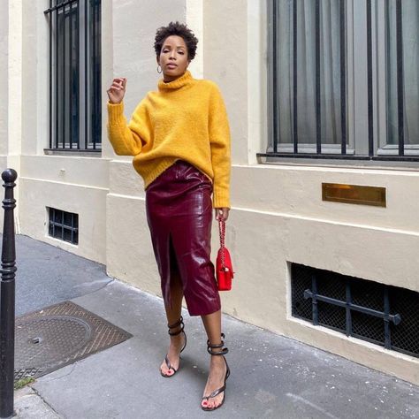 Best Color Combos Outfits, Best Color Combos, Best Color Combinations, Mustard Outfits, Color Outfits, Colour Combinations Fashion, Burgundy Outfit, Color Combinations For Clothes, Good Color Combinations