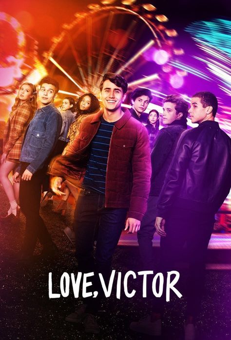 Love Victor Poster, Love Victor, Popular Tv Shows, Movie Wall, Love Simon, Drama Tv Series, Teen Tv, Key Art, Shows And Movies