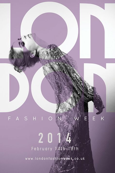 London Fashion Week Poster on Behance | not this but something like this..- Tap the link now to see our super collection of accessories made just for you! Fashion Week Poster, Fashion Show Poster, Fashion Poster Design, Graphisches Design, Fashion Typography, Poster Girl, Poster Design Inspiration, Fashion Graphic, Fashion Poster