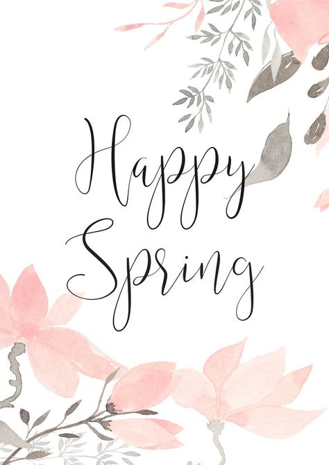 Happy Spring - Let's Celebrate with a Lovely Free Printable #spring #printable #freeprintable Background Paper Free, Spring Printables Free, Frühling Wallpaper, Spring Quotes, Spring Printables, Inspirational Printables, Holiday Quotes, Spring Wallpaper, Spring Aesthetic