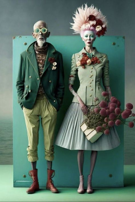 Jonas Peterson, Old Character, Fantastic Fashion, Surreal Photos, Advanced Style, Beautiful Art, Art Images, Persona, Art Photography