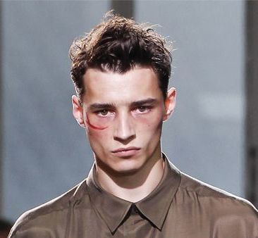 MakeUp-Ashley Yohji Yamamoto Menswear, Yohji Yamamoto, Tumblr, Makeup, Red, Make Up