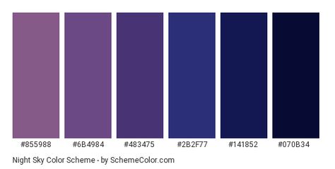 undefined Purple Blue Pallete Color, Purple Night Sky Color Palette, Blue And Purple Pallet, Purple Blue Black Color Palette, Blue And Violet Color Palette, Blue And Purple Color Pallete, Night Sky Colour Palette, Purple And Blue Colour Palette, Dark Blue And Purple Color Palette