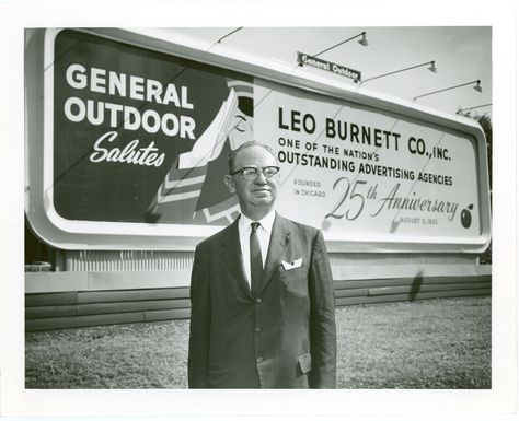 Leo Burnett, The Man Leo Burnett, Advertising Agency, The Man, Marketing