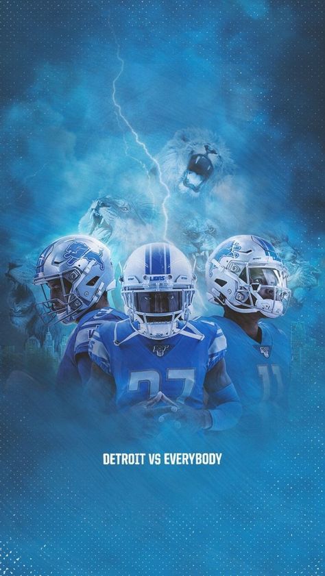 Lions Wallpaper, Detroit Lions Wallpaper, Lion Background, Detroit Wallpaper, Detroit Vs Everybody, Detroit Lions Logo, Nfl Football Pictures, Detroit Lions Football, Detroit Sports