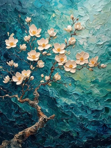 Gold Art Painting, Beautiful Abstract Art, Flower Painting Canvas, Pablo Neruda, Impasto Painting, Indian Art Paintings, Painting Gallery, Diy Canvas Art Painting, Flower Art Painting