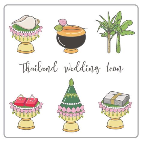 Baby Hair Cut Style, Wedding Drawing, Wedding Icon, Thailand Wedding, Thai Wedding, Powerpoint Design Templates, Fruit Wallpaper, Wedding Invitation Card Design, Sanrio Wallpaper