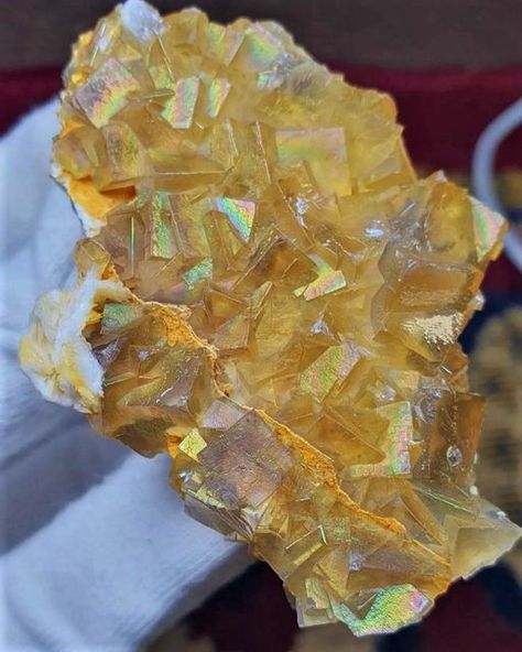 Yellow Fluorite, Cubism, Yellow Color, Tik Tok, Chloe, Crystals, Yellow, Quick Saves, Color