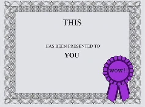 This _______ award has been.... Blah blah blah etc etc etc, just fill in with whatever Best Awards Meme, Blank Memes, Award Template, Blah Blah Blah, Cute Messages, Funny Doodles, Words Of Affirmation, Meme Template, Wholesome Memes