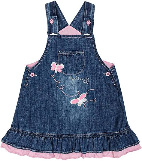 Peacolate 3M-3Years Baby Girls Denim Overalls Bow Bib Pants Jeans Jumpsuit : Clothing, Shoes & Jewelry Overalls With Belt, Dress With Umbrella, Girls Overalls, Trendy Kids, Suspender Dress, Girls Denim, Kids Pants, Jeans Jumpsuit