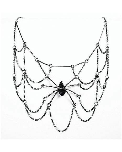 Spiderweb Necklace, Spider Necklace, Halloween Jewelry, Gothic Jewelry, Dream Jewelry, Jewelry Inspo, Jewelry Projects, Spider Web, Piercing Jewelry