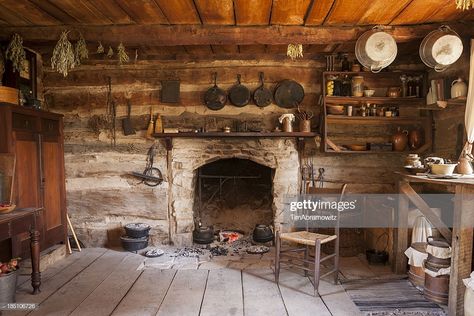 Stock Photo : Rustic Cabin Interior Rustic Cabin Interior, Old Cabins, Cabin Interior Design, Old Cabin, Log Cabin Interior, Log Cabin Rustic, Small Log Cabin, Rustic Home Interiors, Into The Wood