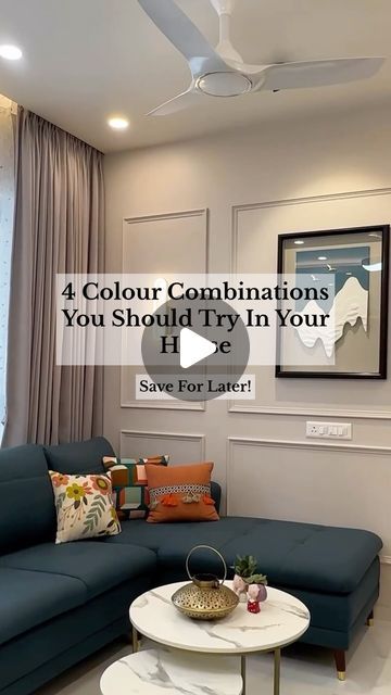 Home Interior Colour Combination, Sofa Colour Combinations Living Rooms, Drawing Room Colour Combination, Living Room Colour Combination, Room Colour Combination, Sofa Colour Combinations, Living Hall Design, Living Room Color Combination, Living Room Colour