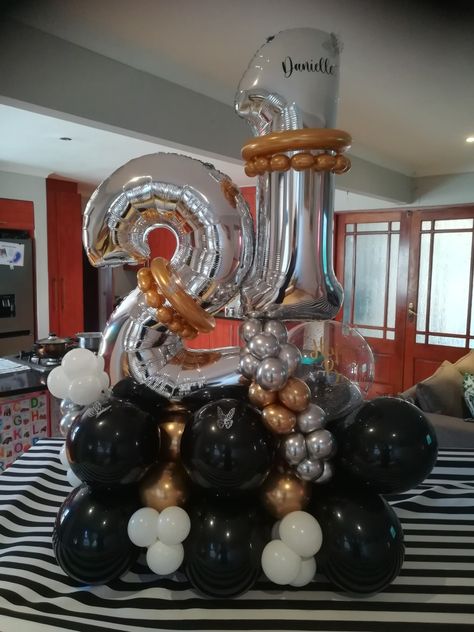 21st balloon marquee Birthday Balloon Marquee, 21st Balloon Ideas, Balloon Marquee, Balloons With Marquee Numbers, Balloons Around Marquee Numbers, 21 Marquee Numbers With Balloons, Number Marquee Lights With Balloons, 21 Balloons, 60 Balloons