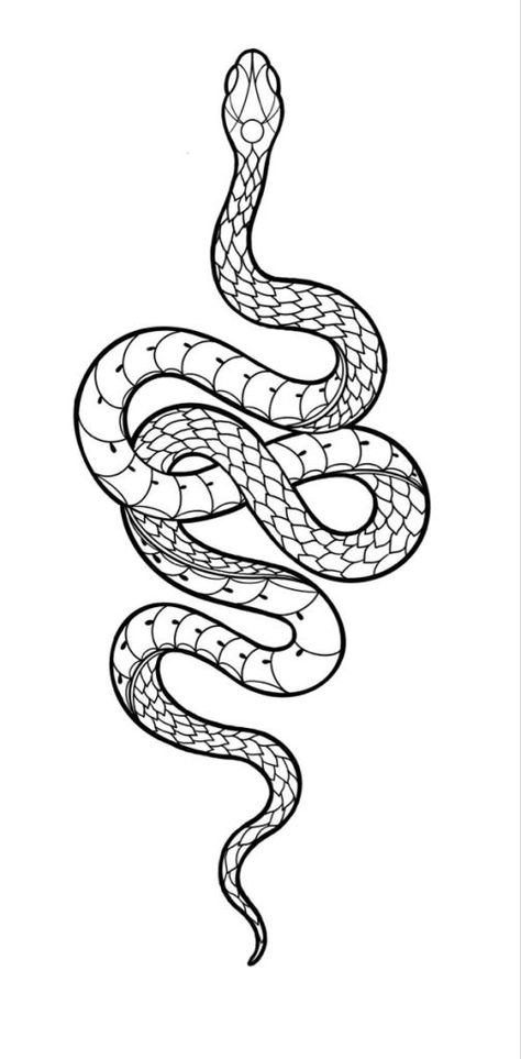 Snake Tattoo Stencil, King Cobra Tattoo, Cobra Tattoo, Snake Scales, Snake Tattoos, Serpent Tattoo, Snake Drawing, Tattoo Outline Drawing, Snake Tattoo Design