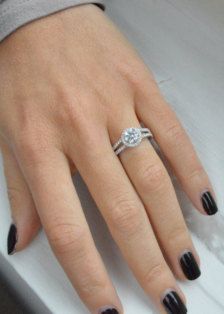 Circular Engagement Rings, Single Halo Ring, Engagement Rings Halo, Split Shank Halo Engagement Ring, Round Halo Engagement Rings, To Infinity And Beyond, Silver Engagement Rings, Put A Ring On It, Split Shank