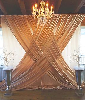 Our beautiful and unique backdrop. Unique Backdrop, Tafel Decor, Wedding Ceremony Backdrop, Stage Set, Ceremony Backdrop, Diy Wedding Decorations, Wedding Planners, Event Styling, Here Comes The Bride