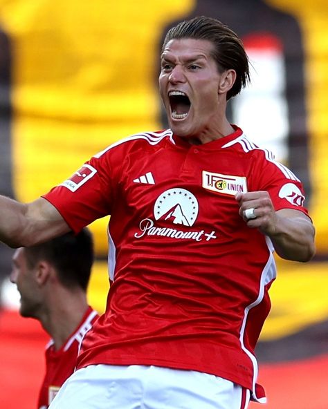 Behrens after scoring a hat-trick Union Berlin, Berlin, Collage, Pins, Quick Saves