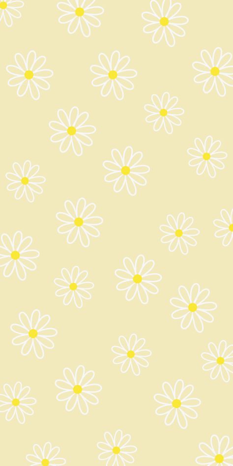 Spring Iphone Wallpaper Aesthetic, Spring Iphone Wallpaper, Yellow Flower Wallpaper, Wallpapers Beautiful, Yellow Aesthetic Pastel, Cute Home Screen Wallpaper, Flowers Pastel, Cute Home Screens, Cute Summer Wallpapers