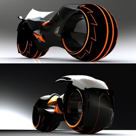 Tron Light Cycle, Xe Bugatti, Tron Bike, Custom Street Bikes, Light Cycle, Tron Legacy, Motorbike Design, Futuristic Motorcycle, Concept Motorcycles