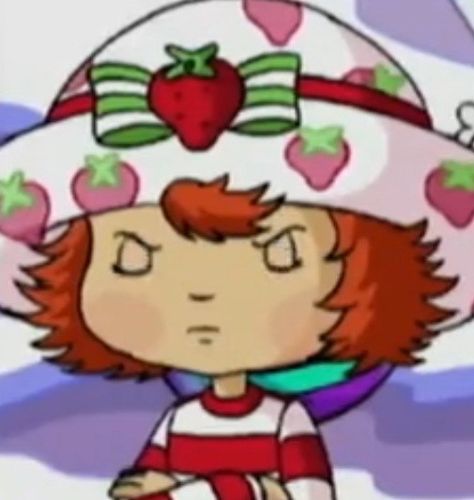 Strawberry Shortcake, Strawberries, A Girl