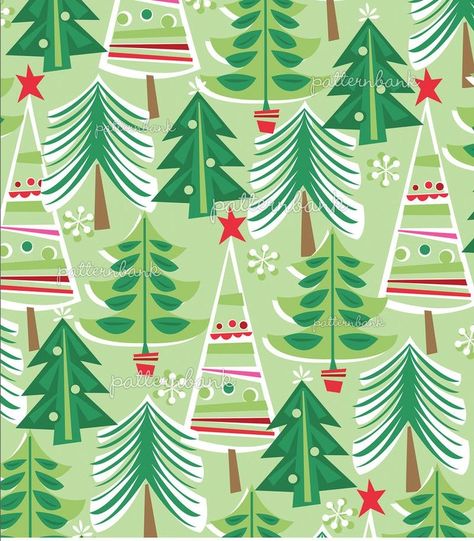 Christmas Tree Cartoon, Tree Cartoon, Christmas Color Palette, Holiday Graphics, Cartoon Vintage, Retro Christmas Tree, Holiday Images, Vintage Wrapping Paper, Christmas Labels