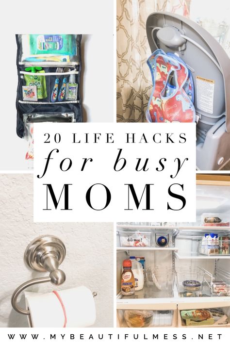 Life on the struggle bus is rough, but there are some things that can make life easier. Here are 20 life hacks for busy moms. Struggle Bus, Mom Support, Mom Life Hacks, Kid Hacks, Mom Guilt, Organized Mom, Busy Mum, Toddler Mom, Making Life Easier