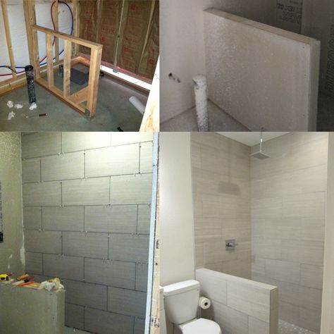 Unfinished Bathroom Ideas, Basement Shower Plumbing, Install Bathroom In Basement, Basement Bathroom Unfinished, Basement Bathroom Flooring, Basement Shower Ideas Low Ceiling, How To Add A Bathroom To A Basement, Budget Basement Bathroom, Basement Bathroom Diy