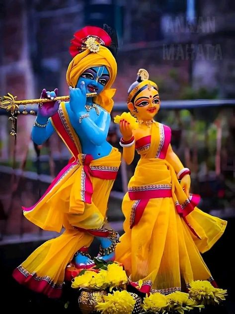 Deity Clothes, Diy Lace Trim, Vrindavan Photography Pictures, Good Morning Posters, Radha Krishna Holi, Lucky Wallpaper, Krishna Book, Little Krishna, Lord Krishna Hd Wallpaper