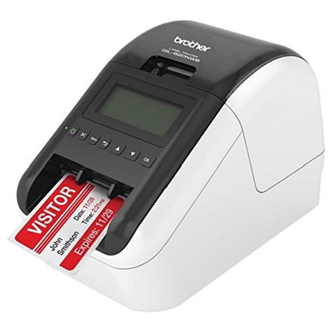 Shipping Label Printer, Thermal Label Printer, How To Make Labels, Oversized Wall Clock, Thermal Labels, Thermal Printer, Label Printer, Wireless Technology, Wireless Networking