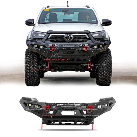 Adi F16 Series Bull Bar Steel Front Bumpers Rear Bumpers For -toyota Hilux Revo Rogue Conquest 2021 2022 2023 - Buy 2009 2010 2011 2012 2013 2014 2015 2016 2017 2018 2019 2020 2021 2022 2023 Hilux Vigo Revo Rocoo Steel Front Bumper Rear Bumper,4x4 Adi Off Road Accessories Truck Ute Pickup Practica With Led Light Rear Bumper Nudge Bar 4x4 Bumpe Car Bumper,Hamer Option Armandod Single Door Cab 2 Meter Two Door Cab Double Door Ranger Px1 Px2 Px3 Raptor Cabrear Bumper Nudge Bar Product on Alibaba.co Hilux Mods, Off Road Accessories, Hilux 4x4, Truck Bumper, Off Road Bumpers, Hilux Revo, Hilux Vigo, 4x4 Accessories, Truck Mods