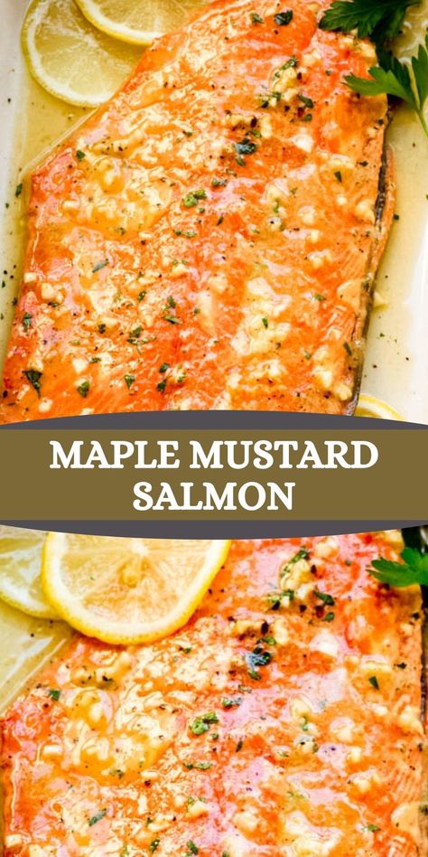 How To Make Salmon Not Taste Fishy, Maple Mustard Glazed Salmon, Horseradish Maple Mustard Salmon, Mustard Maple Salmon, Maple Glazed Salmon Baked, Salmon Recipes Mustard, Sauces For Salmon, Mustard Glazed Salmon, Maple Mustard Salmon