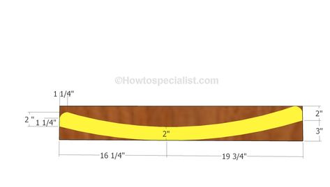 Rocking Chair Plans | HowToSpecialist - How to Build, Step by Step DIY Plans Folding Adirondack Chair Plans, Rocking Chair Woodworking Plans, Weekend Woodworking Projects, Diy Rocking Chair, Rocking Chair Plans, Chair Woodworking Plans, Chair Diy, Adirondack Chair Plans, Folding Adirondack Chair