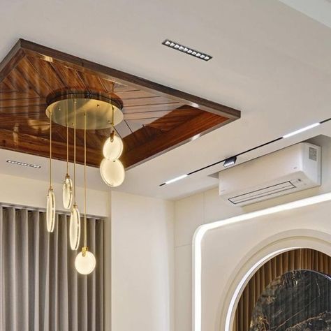 Celing Roof Design, Dining Room Ceiling, Ceiling Design Modern, Room Ceiling, February 8, False Ceiling, Roof Design, Ceiling Design, Dream Room