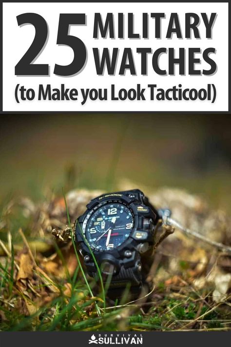 Best Military Watch, Survival Watch, Survival Tools, Military Watches, Survival Gear, Breitling Watch, Cool Watches, Things To Buy, Cool Things To Buy