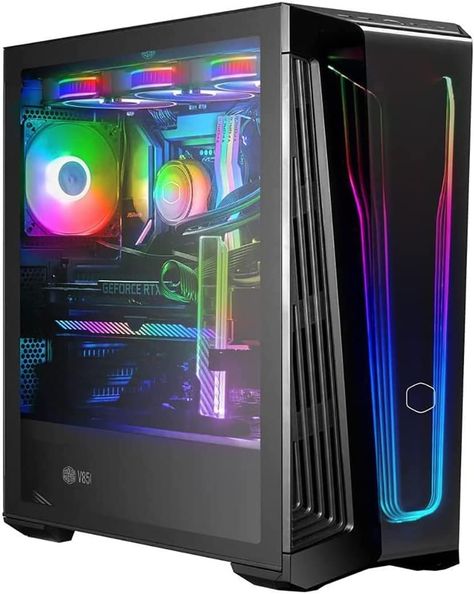 Intel Core i9-13900K 24 Core 3.0-5.8GHz RAM 64GB DDR5 SSD 2TB GeForce RTX 4090 24GB WI FI BT Windows 11 PRO ARGB Computer Memory Types, Rtx 4090, Computer Tower, Cooler Master, Gaming Pcs, Video Card, Pc Gamer, Windows 11, Dual Band