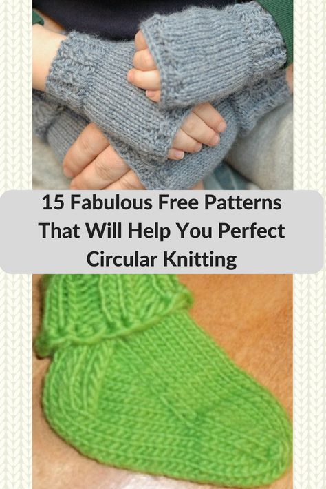 Beginner Circular Knitting Pattern, Circular Needles Knitting Patterns, Free Knitting Patterns Using Circular Needles, Circular Needle Knitting Patterns, Circular Knitting Patterns Free, Knitting In The Round Patterns Free, How To Knit With Circular Needles, Knitting Circular Needles, Circular Knitting Machine Patterns Free