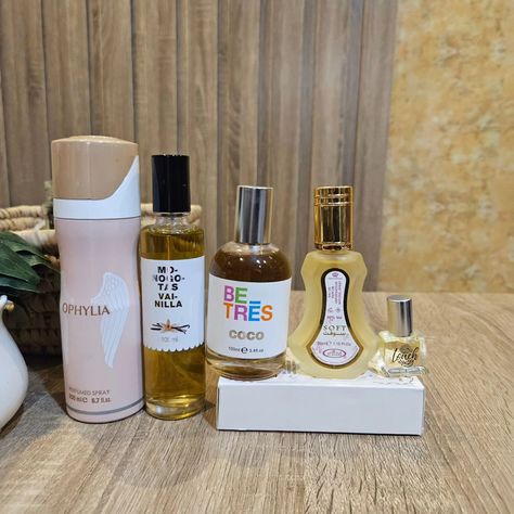 "Ophylia Coco" Combo is an aromatic, woody vanilla,coconut, caramel, and sweet fragrance. It's so good and affordable. Send a message to get yours today!!! 💰 16,500 📌 To order, kindly send a DM or click the link in bio to chat with us on WhatsApp. Victoria Secret Perfume Body Spray, Perfume Combos, Perfume Quotes, Seductive Perfume, Fragrance Lab, Mist Perfume, Best Perfumes, Coconut Caramel, Cheesy Quotes