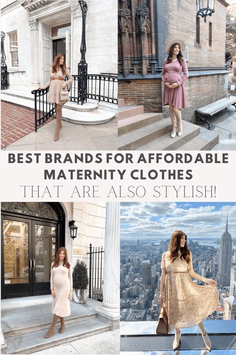 Affordable Maternity Clothes Feminine Maternity Outfits, Affordable Maternity Clothes, Maternity Boutique, Maternity Brands, Maternity Style, Womens Fashion Inspiration, Pregnancy Outfits, Autumn Outfits, Second Baby