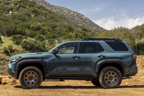 2025 Toyota 4Runner vs. 2024 Toyota Land Cruiser: How They Compare Toyota Forerunner, New Toyota Land Cruiser, Toyota 4runner Trd, Manly Stuff, Dream Vehicles, Aging In Place, Dream Machine, Indian Gods, Mid Size