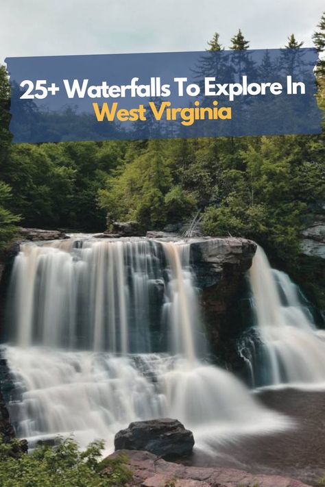 The state of West Virginia bears the motto “Mountaineers are Always Free” and recently launched the first-ever statewide Waterfall Trail. This new trail system links 29 of its over 200 waterfalls into one navigable route. West Virginia Hiking, West Virginia Waterfalls, Mason Dixon Line, Usa Bucket List, Waterfall Trail, Waterfall Hikes, Amazing Destinations, Adventure Awaits, West Virginia