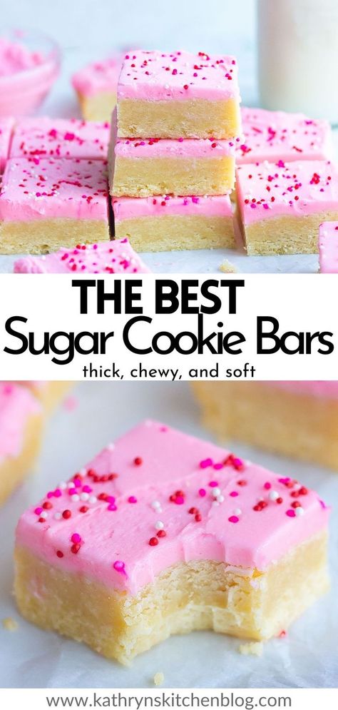 Sugar Cookie Bar Recipe, Best Sugar Cookie, The Best Dessert, Sugar Cookie Bars, Dessert Bar Recipe, Best Sugar Cookies, Oreo Dessert, Easy Baking Recipes Desserts, S'mores