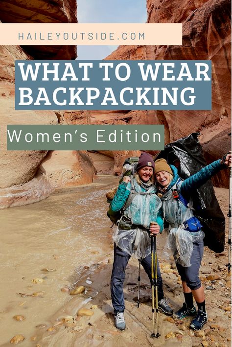 Sharing what is best for women to wear when backpacking #backpacking #backpackingtips #backpackingessentials #backpackingcamping #backpackinghiking #hikingadventures #hikingoutfitsummer #womenwhohike Backpacking Clothes Women Hiking, Backpacking Outfits Women, Backpacking Clothes, Hiking Vibes, Hiking Backpack Women, Buckskin Gulch, Backpacking Outfits, Under Armour Bra, Backpacking Essentials